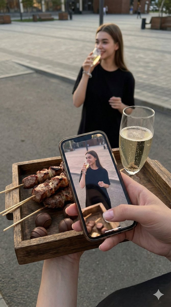 AI Prompt for Ultra Realistic Smartphone Reflection Portrait with Identity Lock