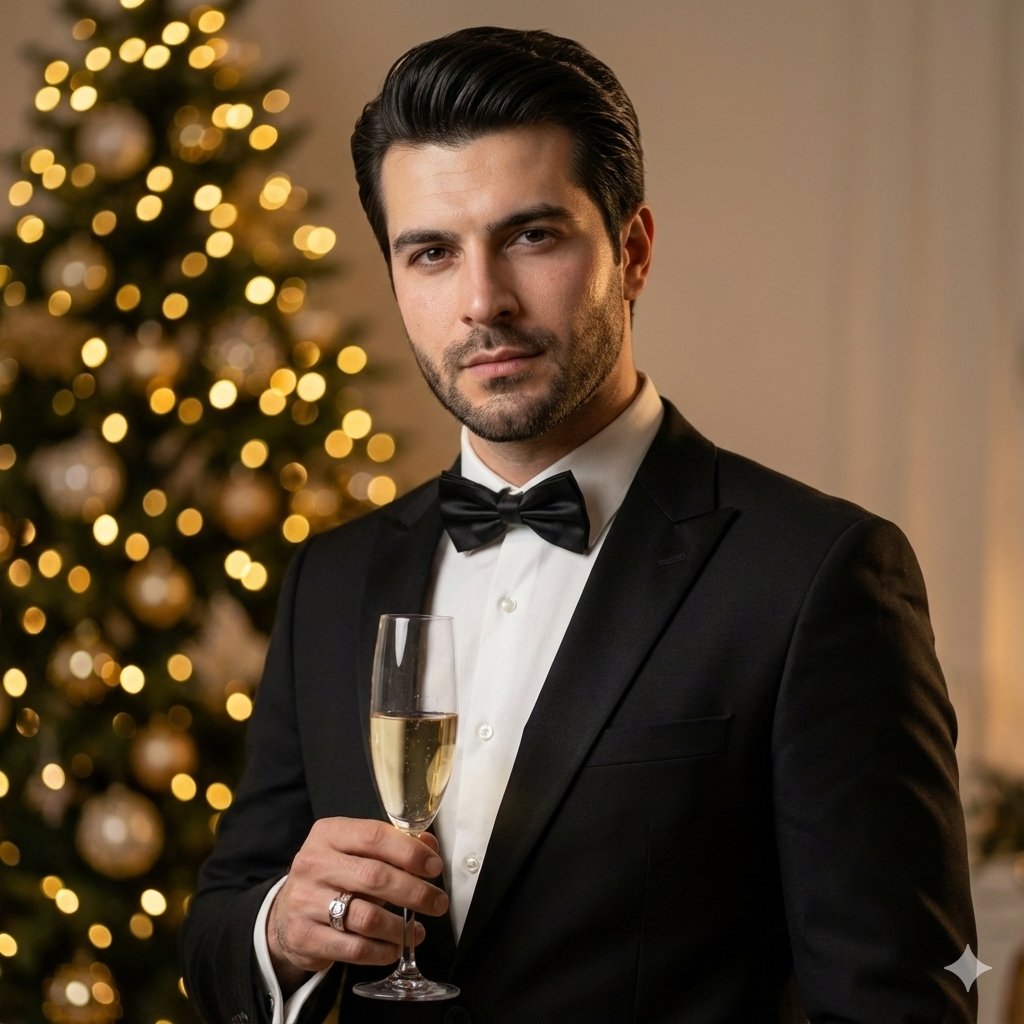 AI Prompt for Ultra Realistic Tuxedo Portrait