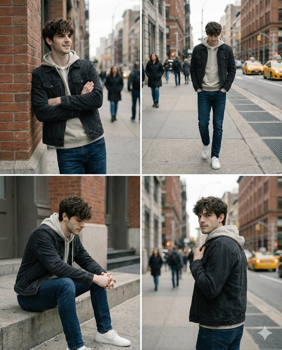 AI Prompt for Ultra Realistic Urban Portrait Photography