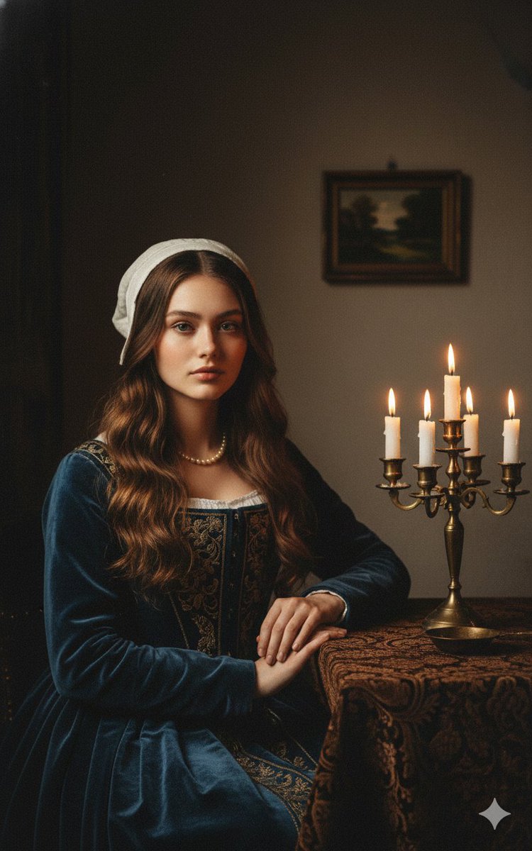 AI Prompt for Vermeer-Inspired Cinematic Portrait Photography