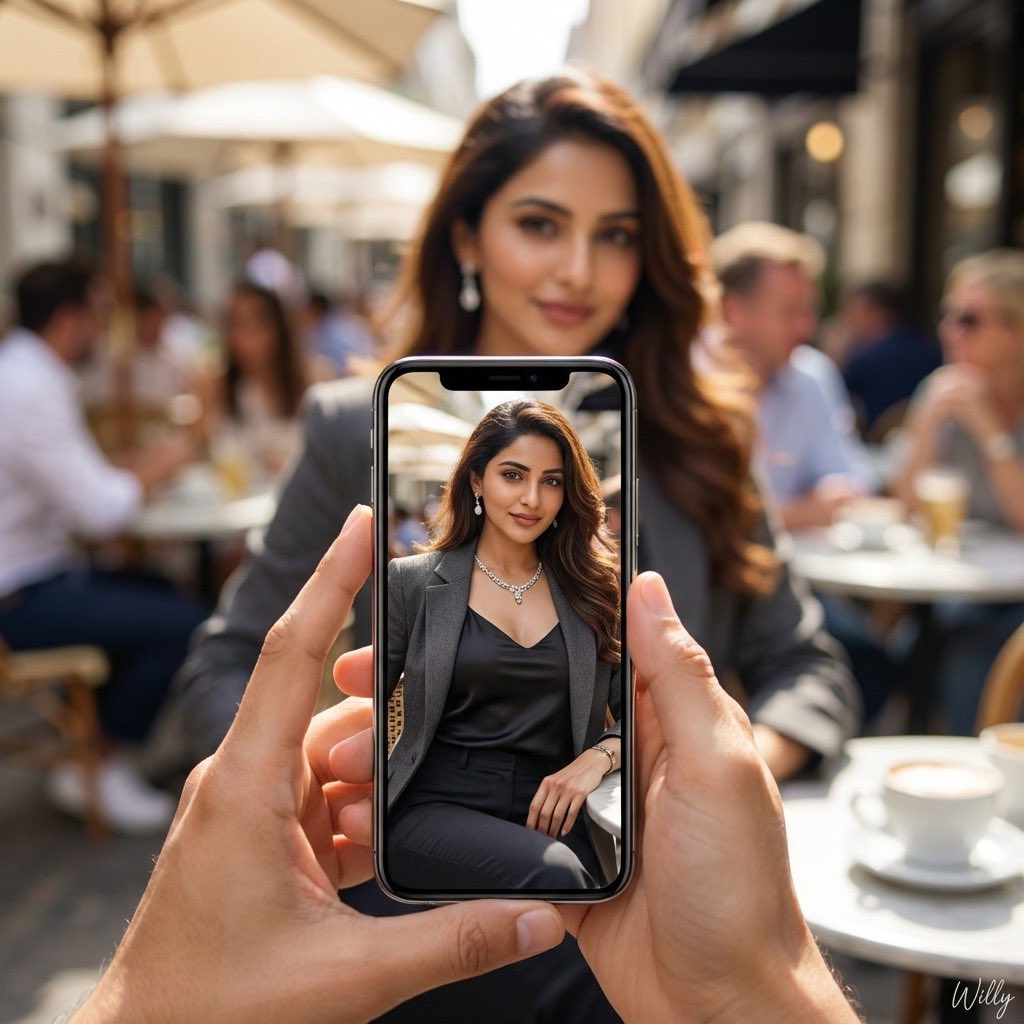 AI Prompt for Vibrant Cafe Scene with Hyper-Realistic 8K Image Generation