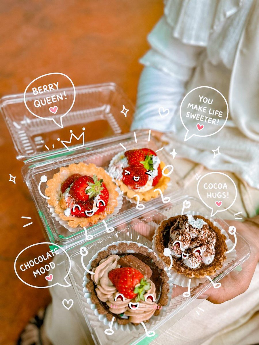 AI Prompt for Whimsical Food Images with Kawaii Doodles and Speech Bubbles