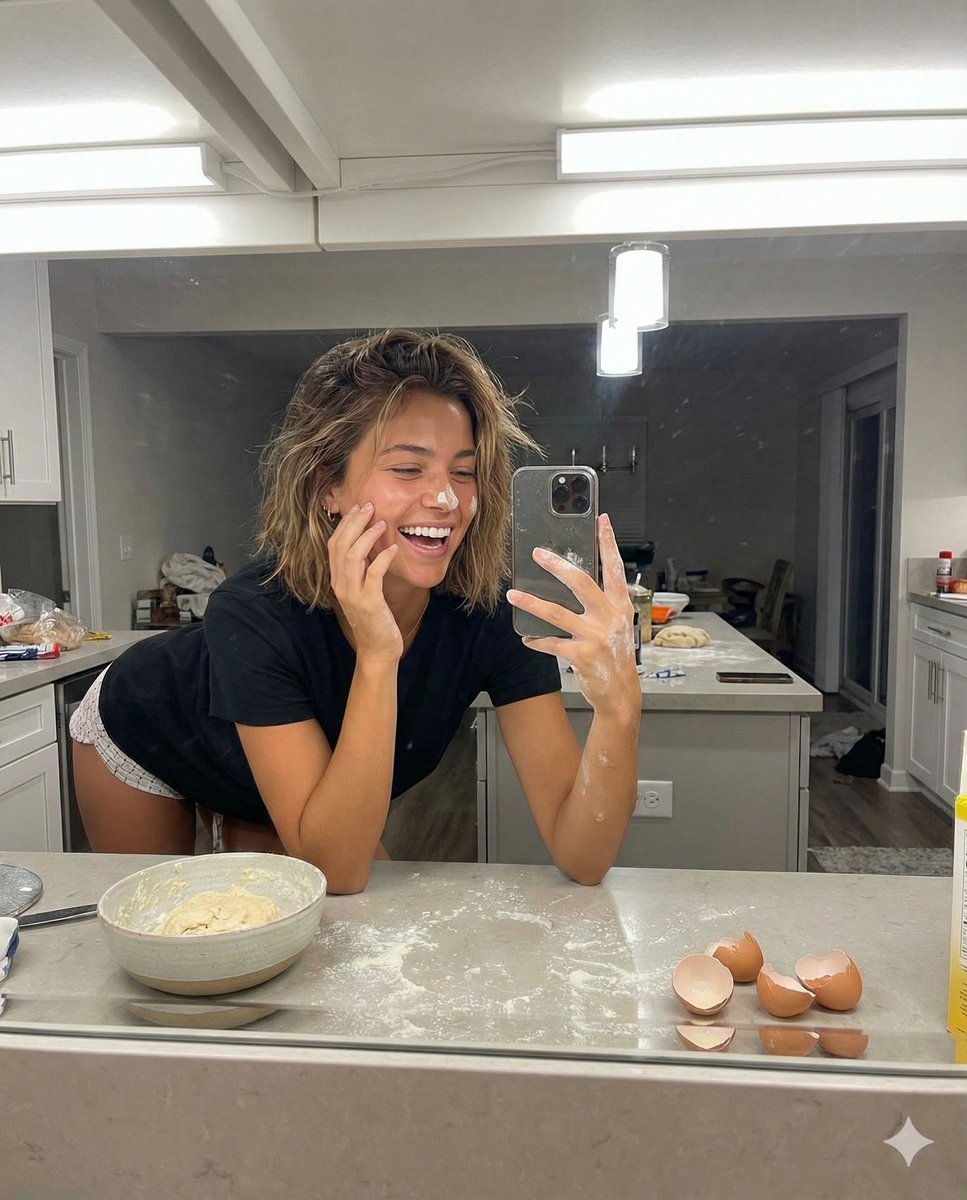 AI Prompt: Generate Realistic Mirror Selfie with Identity Preservation