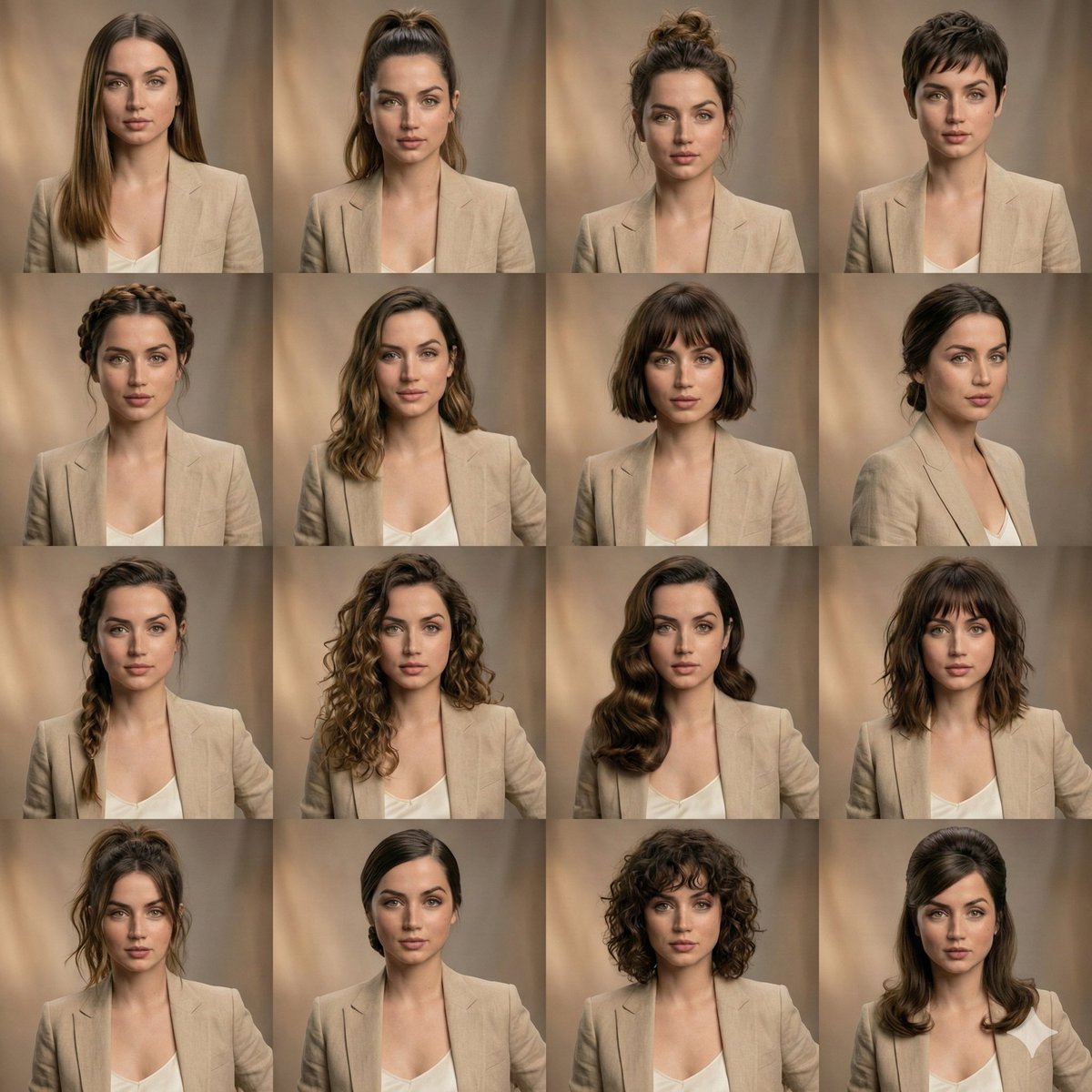 AI Prompt: Generate Stunning Beauty Collage with Variations for AI Image Editing