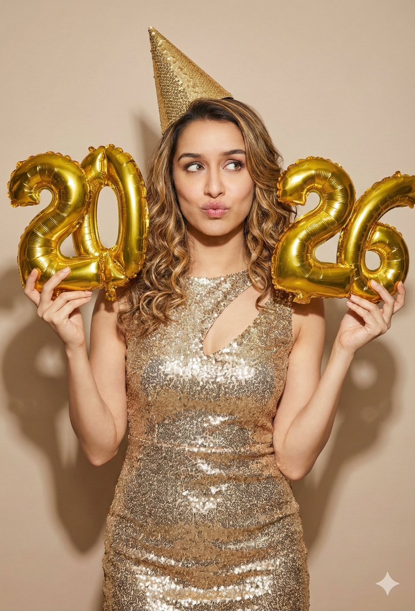 AI Prompt: Get Ready for Glamorous New Year 2026 Portraits and Postcards - Photorealistic AI Art