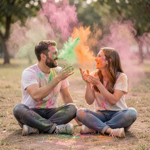 Create Vibrant Holi AI Photo in Seconds