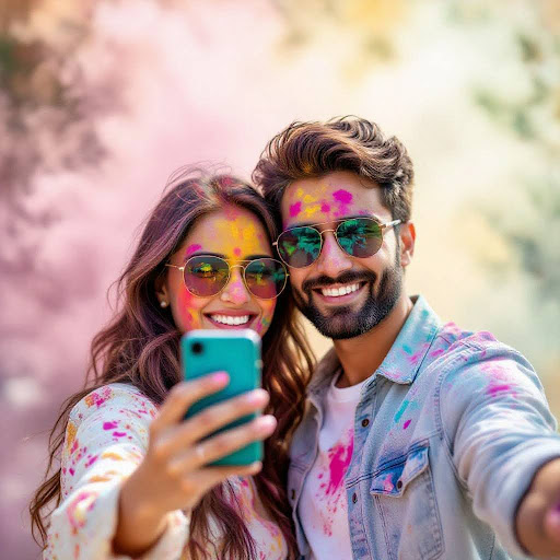 Create Vibrant Holi AI Photo in Seconds