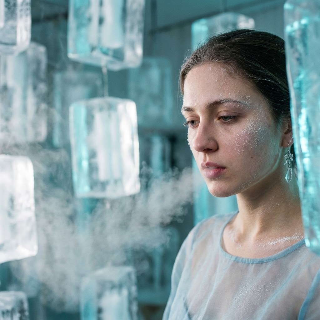 Crystallized Melancholy Portrait