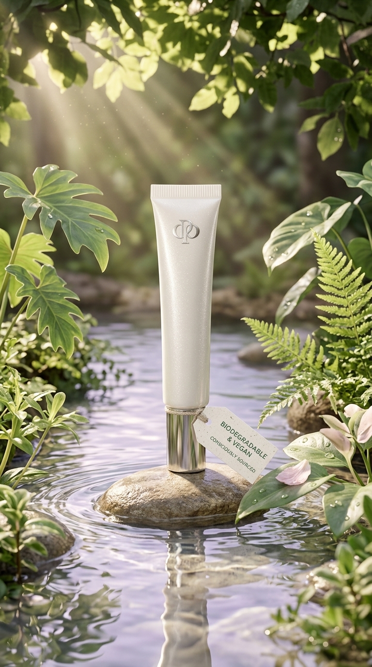 Eco-Friendly Product Photography in Minimalist Natural Setting
