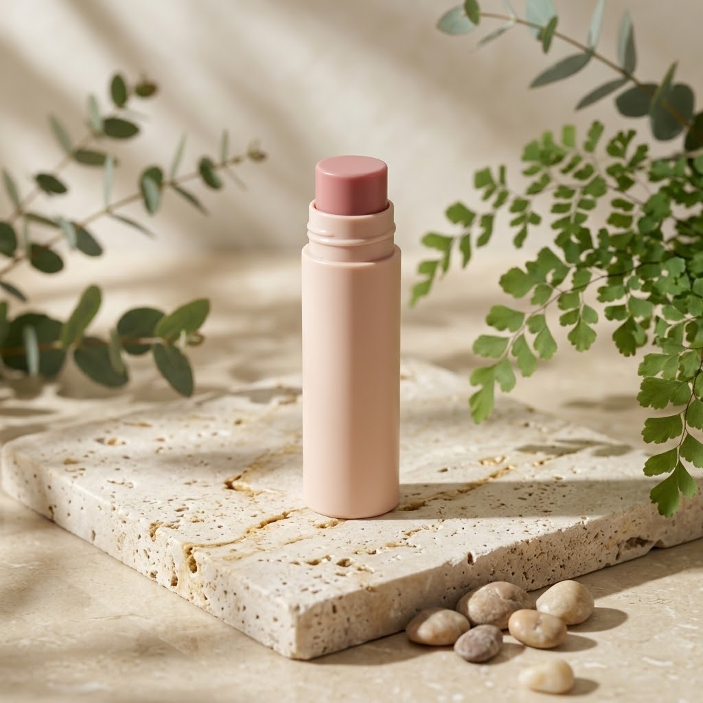 Elegant Product Photography Natural Stone Setting