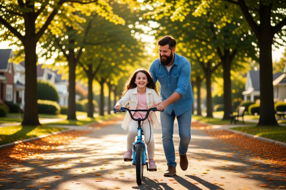 Father's Day Joyful Bike Ride Memories