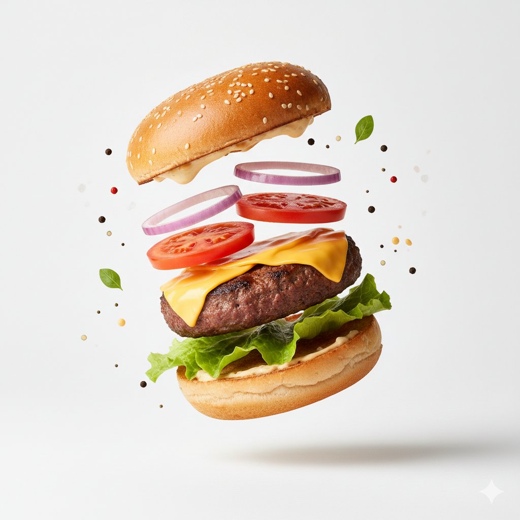 Floating Food: Premium Macro Product Photography