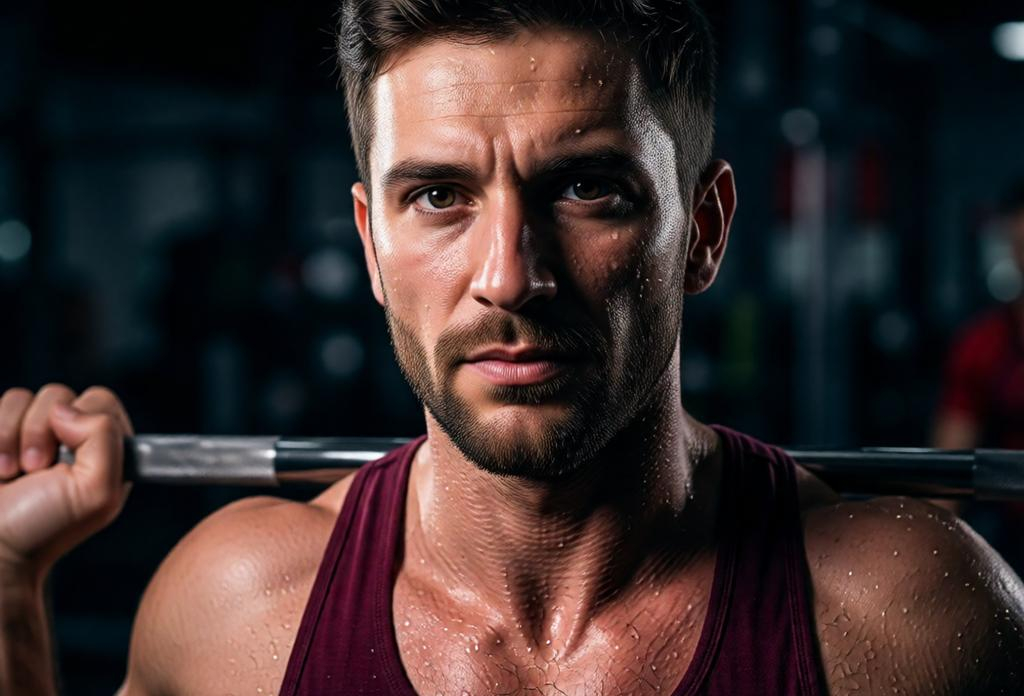 Intense Gym Portraits: Capture Sweat & Strain