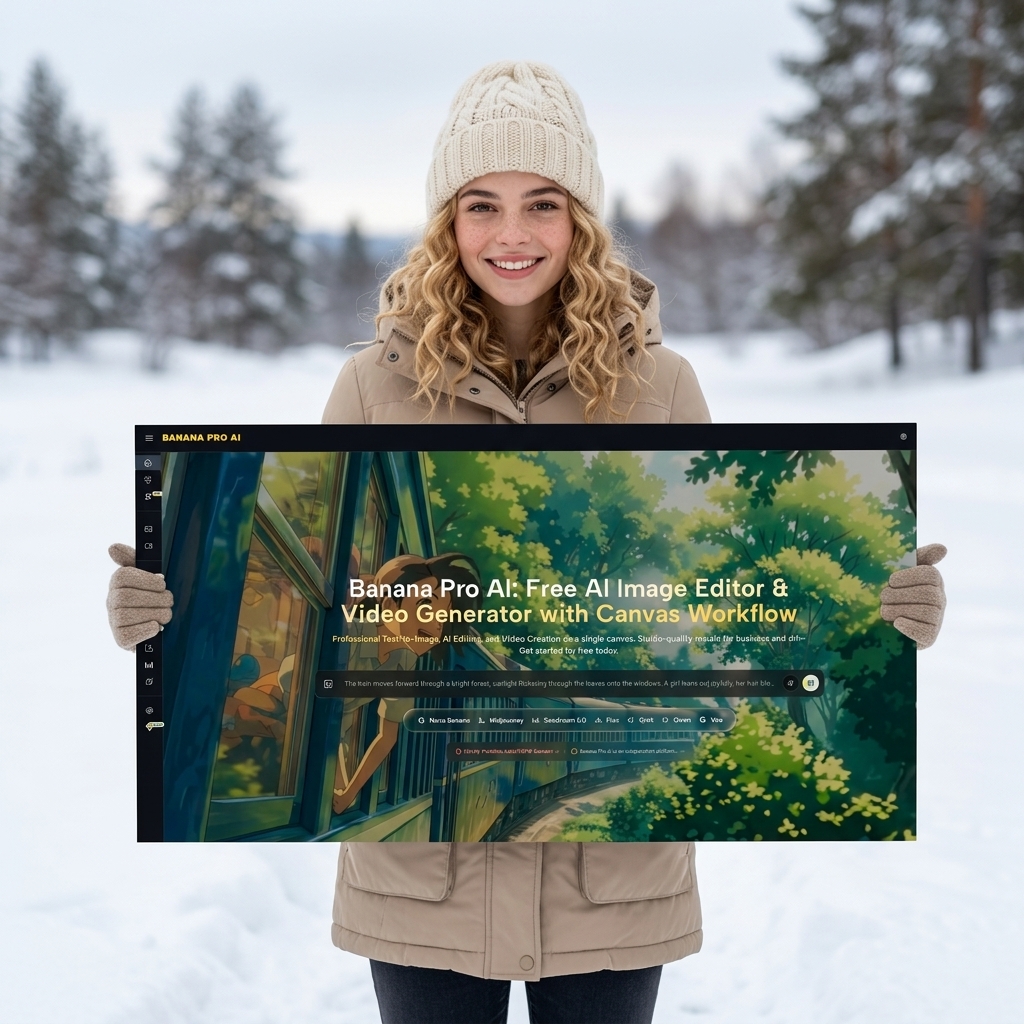 Person Holding Realistic UI Cutout