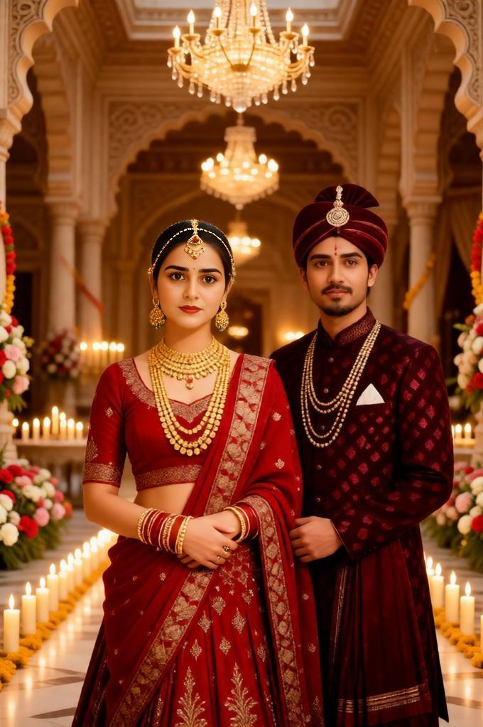 Royal Indian Palace Wedding Photo Prompt