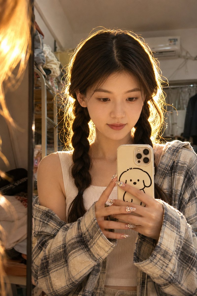 Ultimate AI Prompt for Realistic Dorm Room Mirror Selfies with Preserved Identity