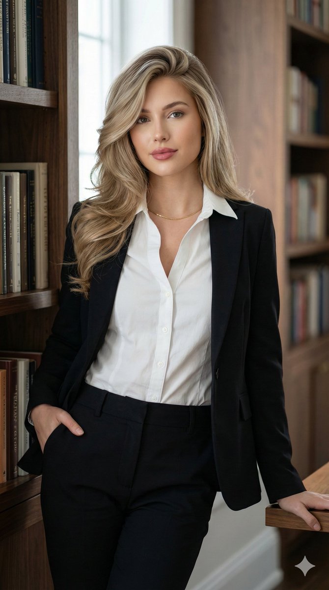 AI Prompt for Corporate Women Portraits in Executive Office