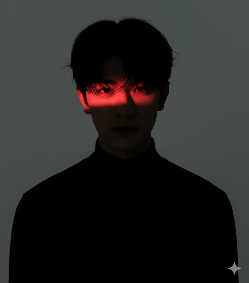 AI Prompt for Ultra-Realistic Portrait with Red Light Accent