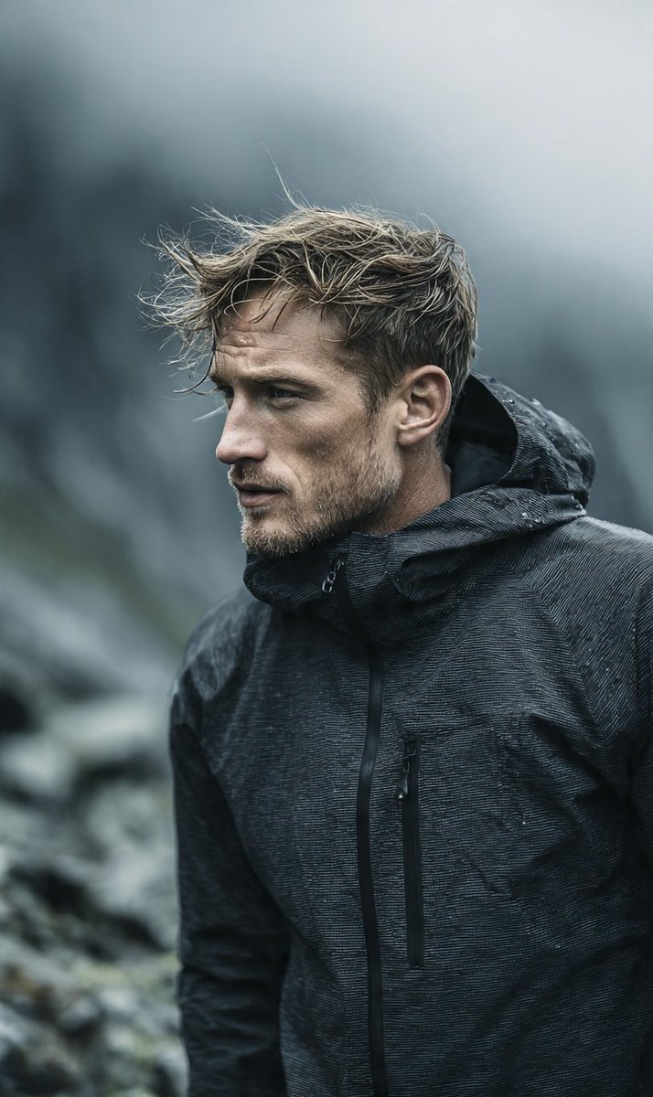 AI Prompt for Cinematic Scandi Outdoor Portrait with Camera Settings