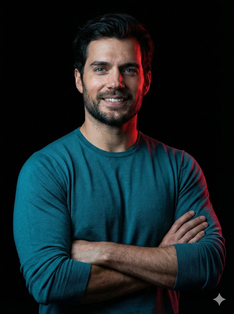 AI Prompt for High-Quality Studio Portraits with Exact Facial Match