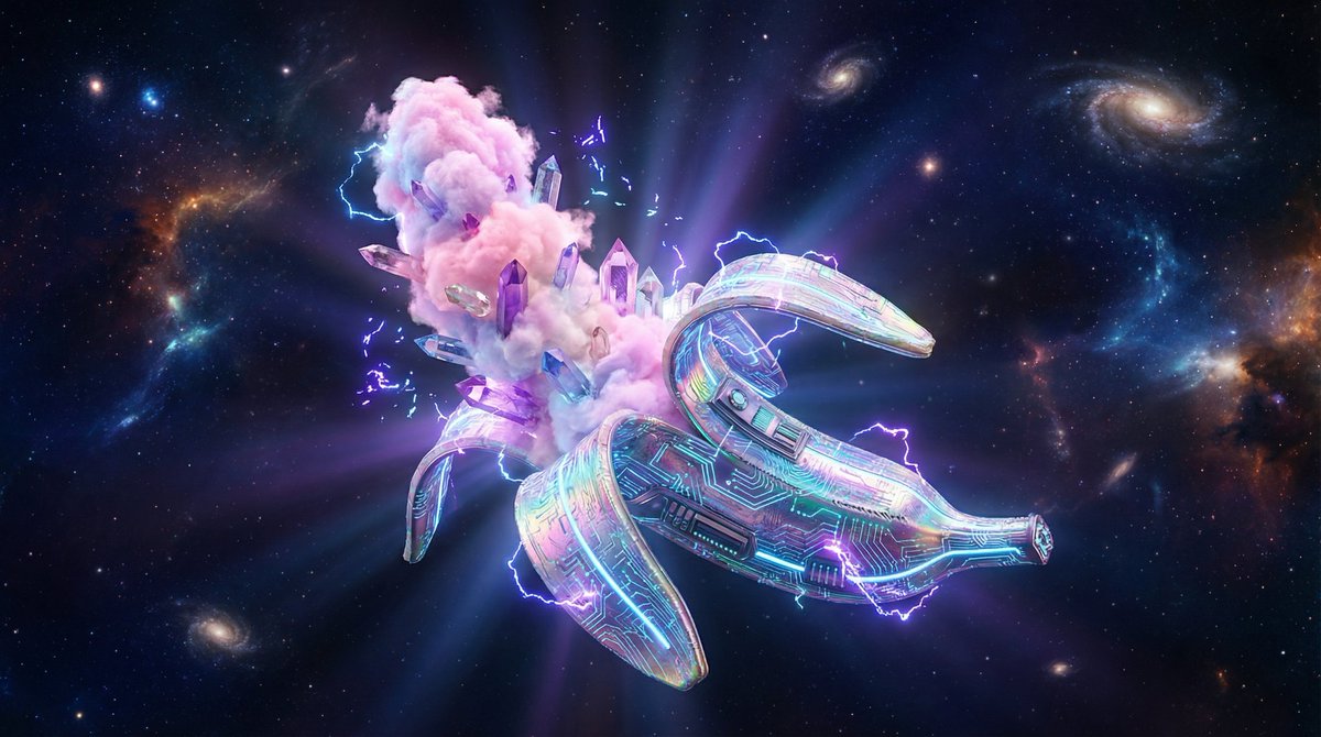 AI Prompt for Surreal Cyberpunk Banana Split Image Generation