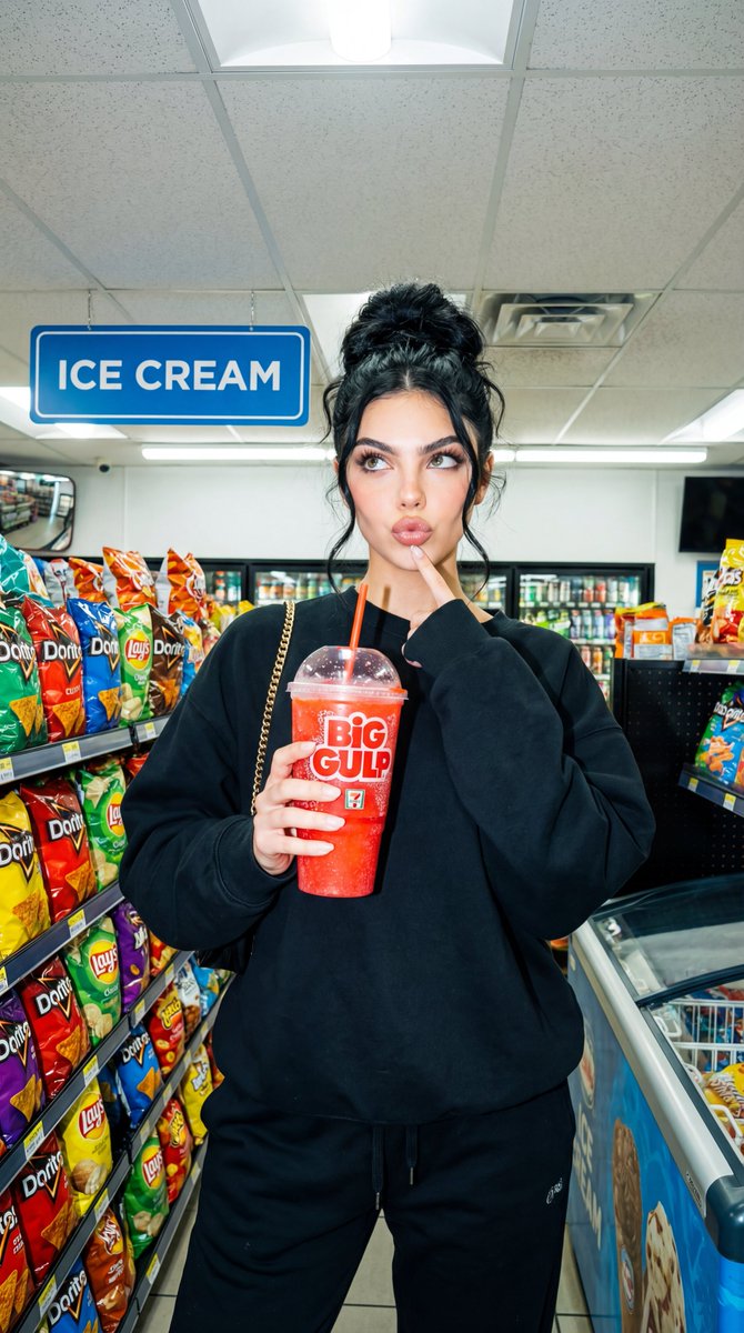 AI Prompt for 7/11 Convenience Store Instagram Photo Style