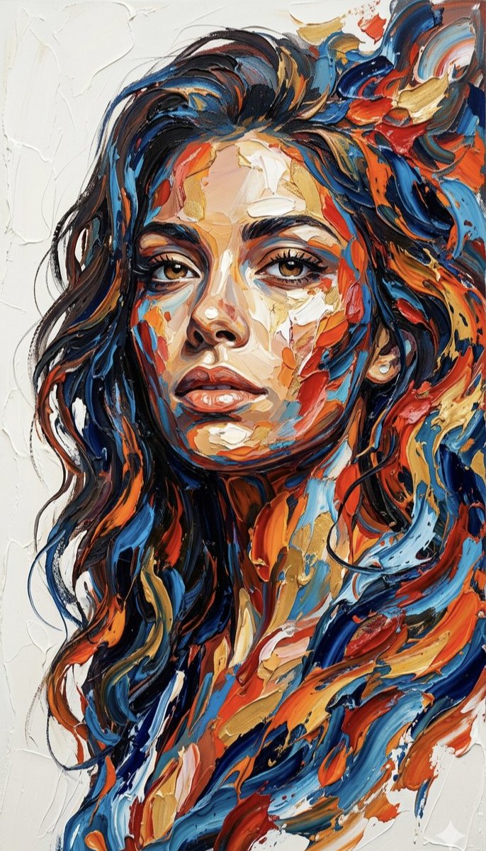 AI Prompt for Impasto Oil Painting Portrait
