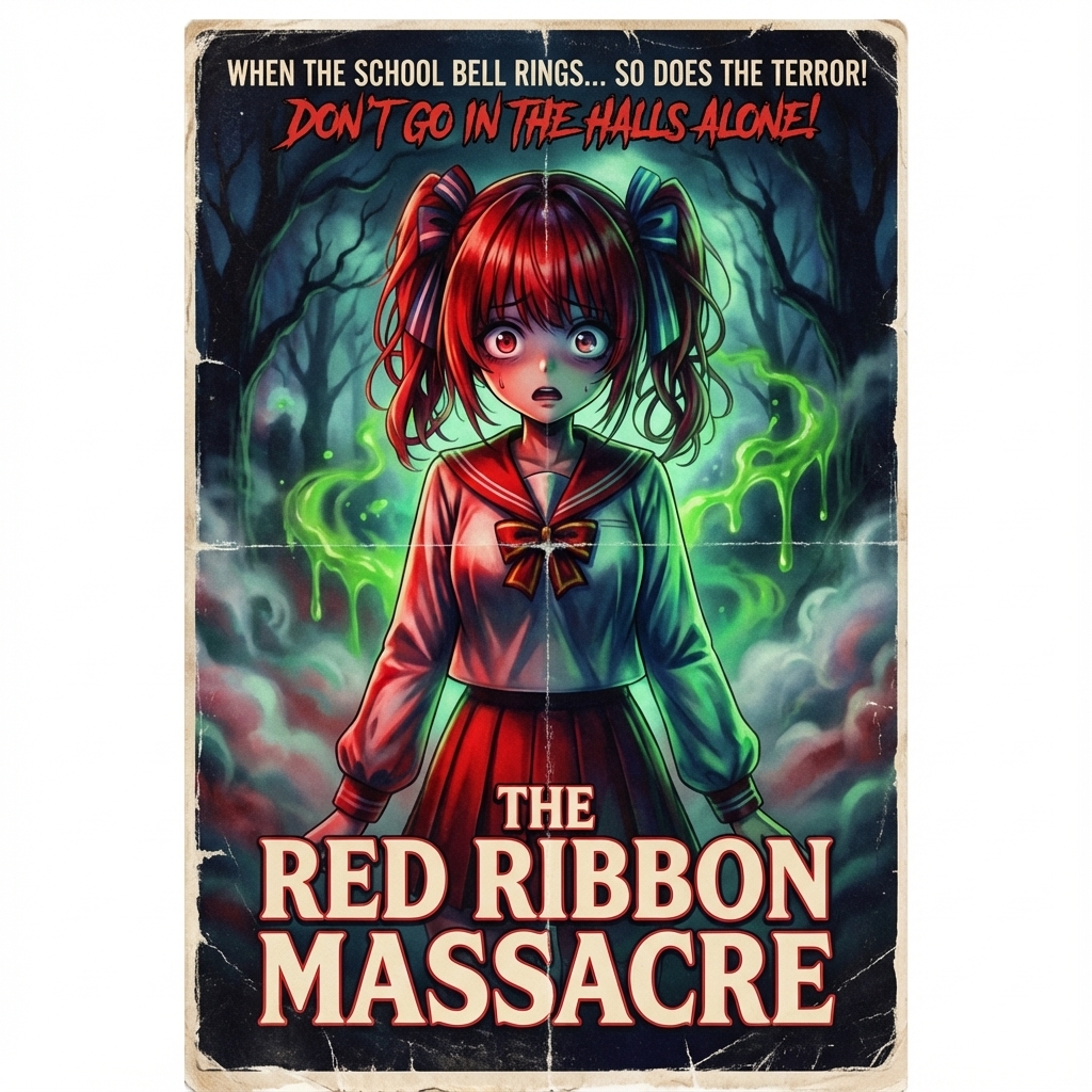 AI Prompt for 80s Horror Movie Poster Transformation
