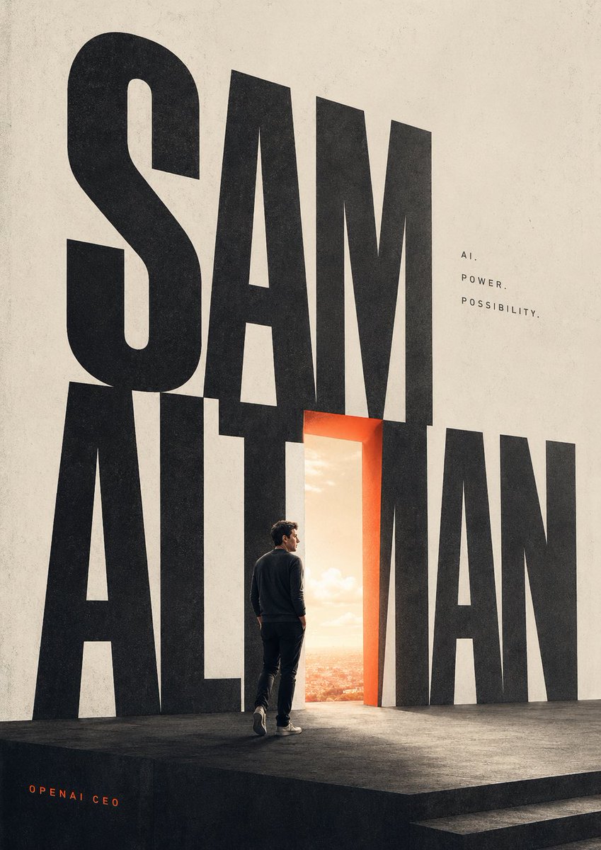 AI Prompt for Bold Editorial Poster Design with Cinematic Typography and Minimalist Aesthetic