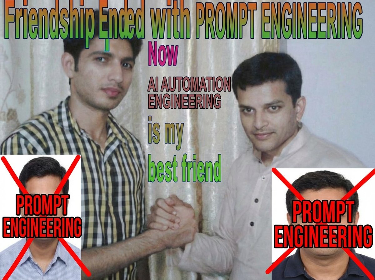 AI Prompt for Meme Rewriting - Shift from Prompt Engineering to AI Automation