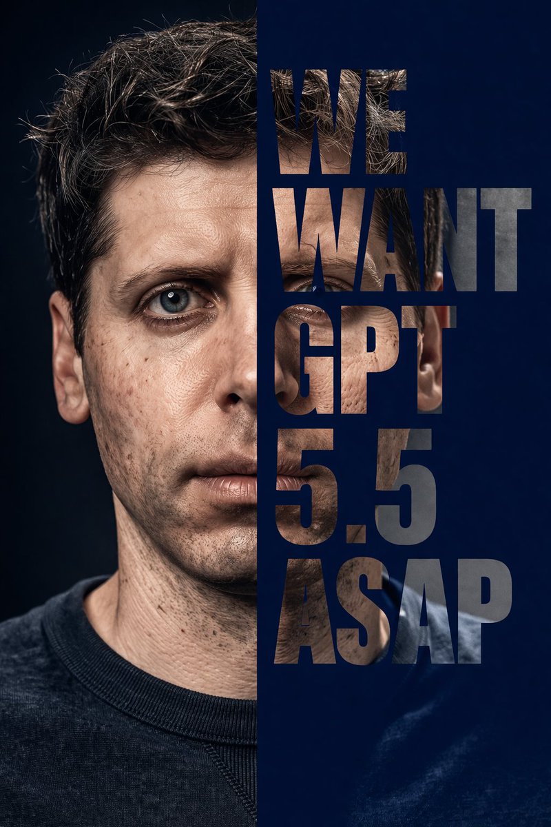 AI Prompt for Split Face Typography Portrait with Clipping Mask