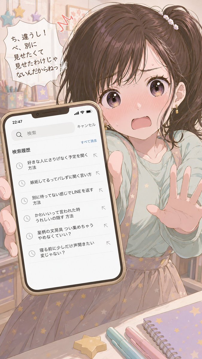 AI Prompt for Creative Character UI Design with Secret Search History