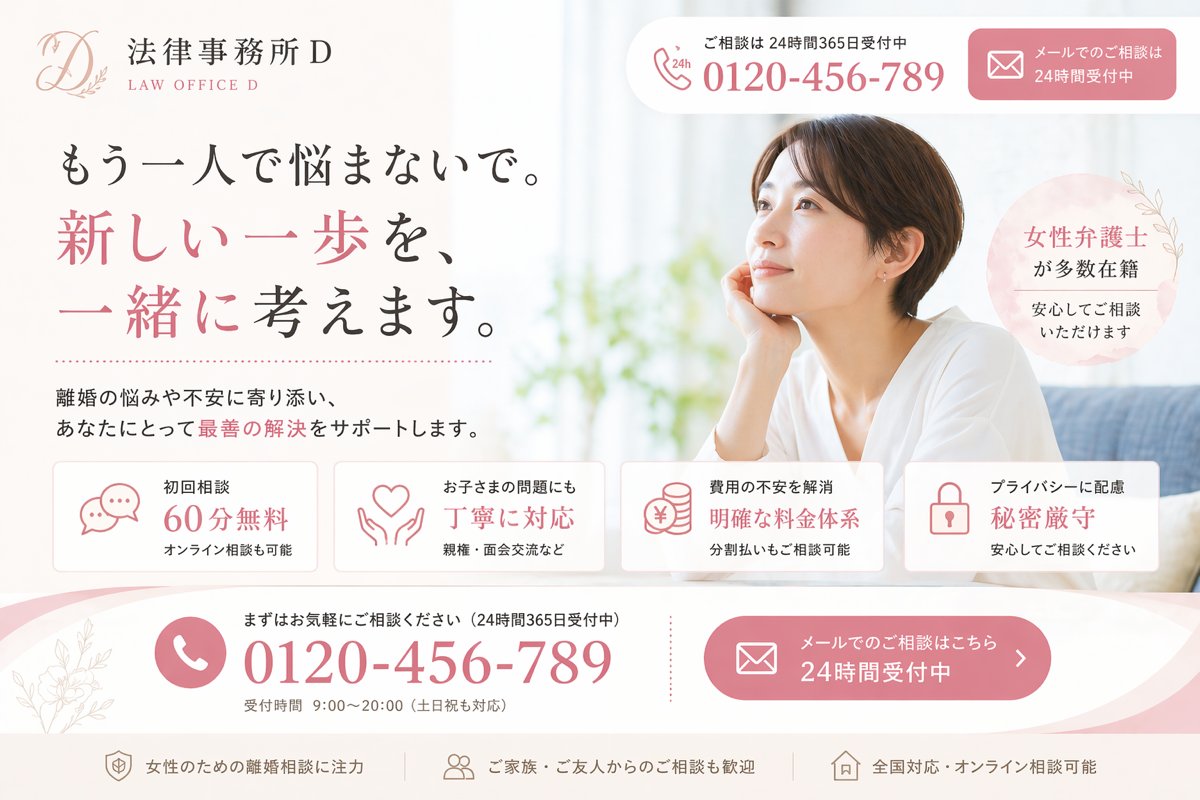 AI Prompt for Japanese Law Firm Landing Page Hero