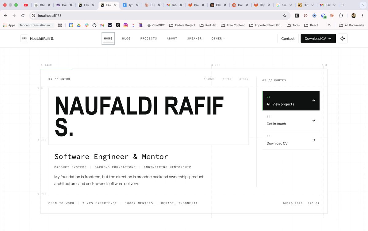 AI Prompt for Minimal Software Engineer Portfolio Design