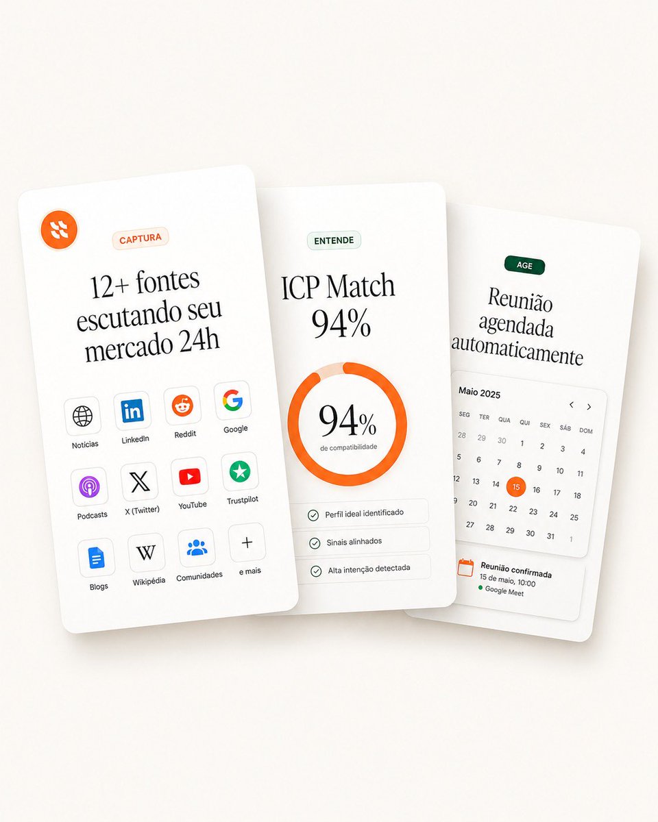 AI Prompt for Minimalistic SaaS Landing Page Hero with Overlapping Feature Cards