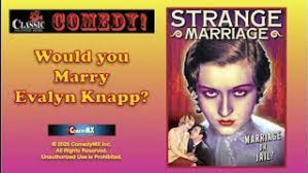 ⁣Strange Marriage (1932)