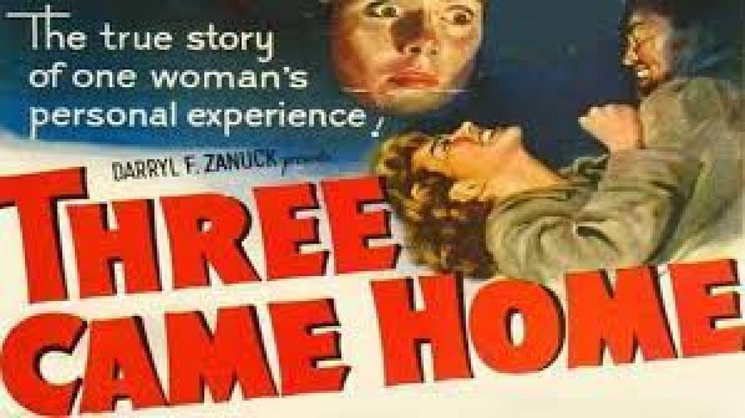 ⁣Three Came Home (1950)