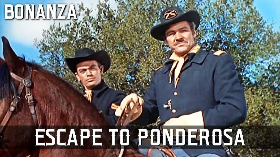 ⁣Bonanza - Escape to Ponderosa ( March 5, 1960)