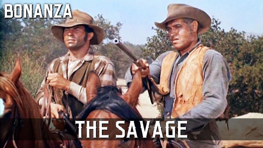 ⁣Bonanza - The Savage ( Dec. 3, 1960)
