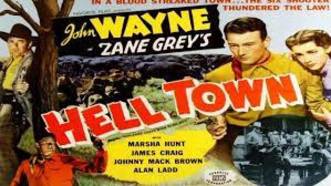 ⁣Hell Town (1937)