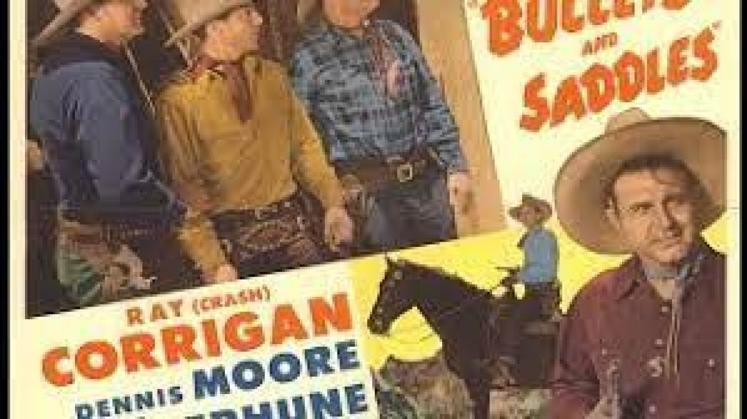 ⁣Bullets and Saddles (1943)