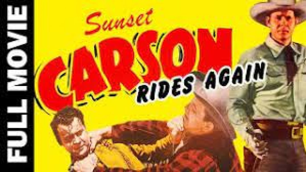 ⁣Sunset Carson Rides Again (1948)