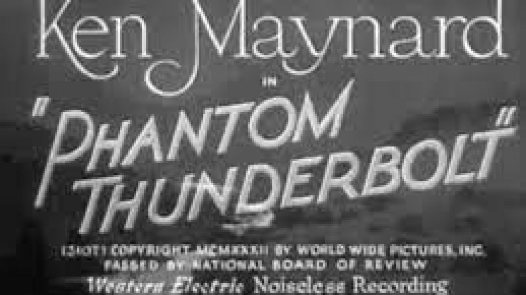 ⁣Phantom Thunderbolt (1933)