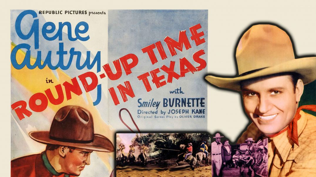 ⁣Round-Up Time in Texas (1937)