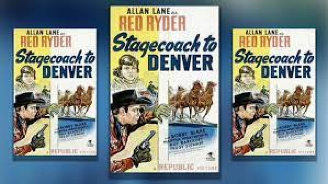 ⁣Stagecoach to Denver (1946)