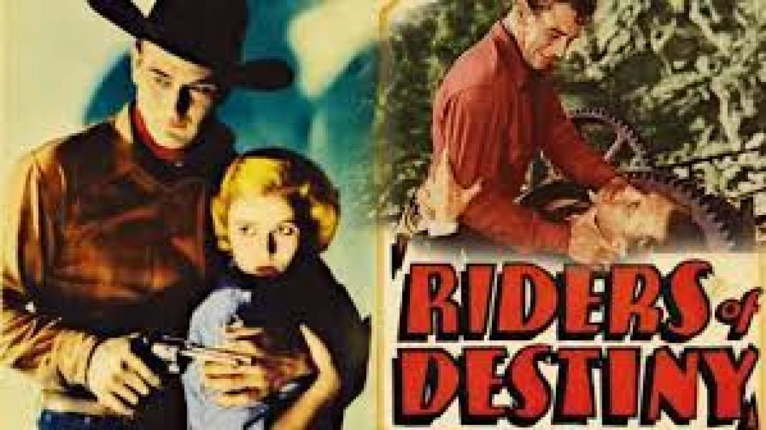⁣Riders of Destiny (1933)