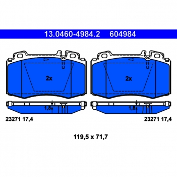Disc Brake Pad Set