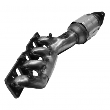 Catalytic Converter with Integrated Exhaust Manifold