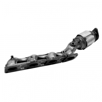 Catalytic Converter with Integrated Exhaust Manifold