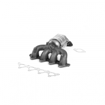 Catalytic Converter with Integrated Exhaust Manifold